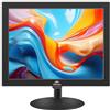 Kenowa Monitor HDMI da 15 pollici, monitor da computer quadrato, 1400 x 1050, monitor LED, 60 Hz, 5 m, rapporto di aspetto 4:3, 75 x 75 mm VESA, connettore con VGA, HDMI, BNC, AV, pannello TN