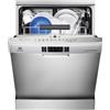 Electrolux Lavastoviglie 13 Coperti Classe E Larghezza 60 cm Motore Inverter colore Silver - ESF 7552 ROX Serie 600