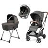 Peg Perego - Trio Vivace Belvedere Con Seggiolino Auto Lounge Modular R129 500