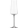 Alessi Eugenia NF09/9 - Bicchiere di Design per Spumanti e Champagne, Estetica Minimale, in Vetro Cristallino, 26 cl