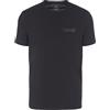 Armani Exchange Sustainable, Logo On Front, Cross Gender, Regular Fit T-Shirt, Schwarz, XS Uomo