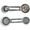 AccessoriAuto Manovella Alzacristalli Fiat 500 F L R Finestrini Maniglie Alzavetro DES SIN per