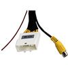 Misayaee Cavo adattatore cablaggio per Renault Laguna Fluence/Duster Latitude scenic2/3 Megane/Cabrio/Clio 3 4/Lutecia/Espace 4 telecamera di retromarcia ingresso video telecamera posteriore per in-Dash