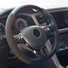 Simoni Racing CVT/AN Coprivolante Universale in velluto antiscivolo colore nero, per volanti con diametro 35-40 cm