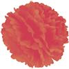 Party Pro 502401 X S Pompom Carta di Seta Corallo 15 x 15 x 15 cm