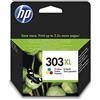 HP T6N03AE Cartuccia HP Originale 303XL a Colori per Envy Photo 6230 6232 6234 7130 7134 7830 7834