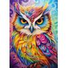 Schmidt 59782-Puzzle da 1000 Pezzi, Motivo: Gufo in Abito da Pappagallo