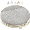 uyeoco Rotondi Cuscini Sedie Cucina /30/40/35/45/50 cmCuscini Coprisedia Cuscino Sedia Cucina Antiscivolo Morbido Cuscini Sedia per Ufficio Giardino Patio Pranzo Soggiorno(Colour2,50cm)