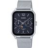 Casio Collection Orologio Casio MTP-M305M-1AVER rettangolare fasi di luna nero