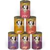 Kitty Cat Adult Pate 6 x 400 g umido per gatti - Mix III (6 varietà)
