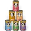 Kitty Cat Adult Pate 6 x 400 g umido per gatti - Mix I (6 varietà)