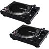 Reloop RP-2000 MK2 Coppia Giradischi Professionale a trazione diretta x Dj, Nero