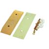 Banten Piastra di Massa Rettangolare Bronzo Sinterizzato Dynaplate 205x65x13mm