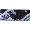lachineuse Tappetino per mouse XXL - Onda di Kanagawa, stampa giapponese, 800 x 300 x 3 mm