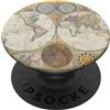 Great Art Designs 1794 Samuel Dunn Mappa del mondo negli emisferi PopSockets PopGrip Adesivo