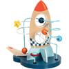 Goki - Looping Space Orbit 21 con catapulta galattica Giocattoli per Neonati e Prima Infanzia, Multicolore (59973)