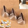BLUGUL 3pcs Extra Grande Piatto Beccucci da Pasticceria, per Pulire la Superficie della Torta