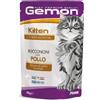 Gemon Kitten Busta Multipack 24x100G POLLO