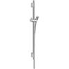 hansgrohe Unica S Puro asta saliscendi, con flessibile doccia, 28632000, Unica S Puro; Unica cromo [Rubinetteria Bagno > Doccette / Supporti]