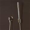 boffi Minimal set doccia con presa d'acqua e supporto, 1 tipo di getto, RJDM01, Minimal acciaio inox satinato [Rubinetteria Bagno > Set Doccia]