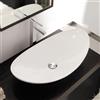 Scarabeo Zefiro lavabo da appoggio, 8206, Zefiro bianco [Lavabi > Lavabi da Appoggio]