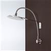 boffi Minimal braccio doccia, RRDM01, Minimal acciaio inox satinato [Rubinetteria Bagno > Soffioni Doccia]