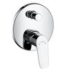hansgrohe Focus rubinetto vasca da incasso, miscelatore monocomando, 31946000, Focus cromo [Rubinetteria Bagno > Rubinetteria Vasca]
