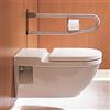 Duravit Starck 3 WC a parete versione rialzata e lunga, 22030900001, Starck 3 bianco [Ceramiche da Bagno > WC]