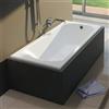 Riho Miami vasca da bagno rettangolare, con troppopieno rotondo L: 160 La: 70 cm, B059001005, Miami bianco [Vasche da Bagno > Vasche da Bagno Rettangolari]