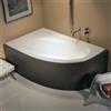 RIHO Aryl vasca da bagno ad angolo, B019001005, Aryl bianco [Vasche da Bagno > Vasche da Bagno ad Angolo]