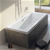 Riho Lusso vasca da bagno rettangolare, con troppopieno rotondo L: 180 La: 80 cm, B036001005, Lusso bianco [Vasche da Bagno > Vasche da Bagno Rettangolari]