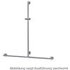 Keuco Plan Care asta saliscendi, con maniglia di sostegno, 34914171111, Plan Care argento anodizzato/cromo [Rubinetteria Bagno > Doccette / Supporti]