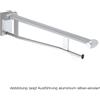 Keuco Plan Care maniglia di sostegno, 34903010738, Plan Care cromo/grigio luce [Accessori Bagno > Maniglie di Sostegno]