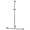 Keuco Plan Care asta saliscendi, con maniglia di sostegno, 34914010611, Plan Care cromo [Rubinetteria Bagno > Doccette / Supporti]