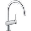 Grohe Minta rubinetto da cucina, estraibile, orientabile, 3291800E, Minta cromo [Rubinetteria da Cucina > Rubinetti da Cucina]