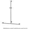 Keuco Plan Care asta saliscendi, con maniglia di sostegno, 34914170911, Plan Care argento anodizzato/cromo [Rubinetteria Bagno > Doccette / Supporti]