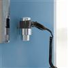 Emco System2 supporto per asciugacapelli, 355900100, System2 cromo/nero [Accessori Bagno > Supporti Asciugapelli]