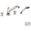 Dornbracht Madison rubinetto bordo vasca, miscelatore a due comandi, 27502360-06, Madison platino opaco [Rubinetteria Bagno > Rubinetteria Vasca]