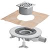 Viega Advantix scarico bagno, set completo, per installazione standard DN 50, 669270, Advantix acciaio inox spazzolato [Canaline Doccia e Scarichi Bagno > Scarichi Bagno]