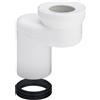 Viega Universal curva per scarico traslato 90 mm, 484354, Universal [Rubinetteria Bagno > Sistemi di Scarico]