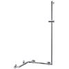 Keuco Plan Care asta saliscendi, con maniglia di sostegno, 34908014411, Plan Care cromo [Rubinetteria Bagno > Doccette / Supporti]