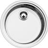 Blanco Rondosol lavello da cucina, 514647, Rondosol-IF Rondosol acciaio inox satinato lucido [Lavelli da Cucina > per Base Sottolavello a partire da 45 cm]