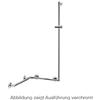Keuco Plan Care asta saliscendi, con maniglia di sostegno, 34908176411, Plan Care argento anodizzato/cromo [Rubinetteria Bagno > Doccette / Supporti]