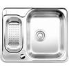 Blanco Lantos lavello da cucina, 516676, 6-IF Lantos acciaio inox satinato lucido [Lavelli da Cucina > per Base Sottolavello a partire da 60 cm]