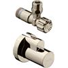 hansgrohe Universal valvola ad angolo, 1/2" x 3/8", 13954820, Universal nichel spazzolato [Rubinetteria Bagno > Rubinetti Filtro]