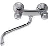 Ideal Standard Alpha rubinetto da cucina, orientabile, B2042AA, Alpha cromo [Rubinetti da Cucina]
