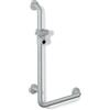 Hewi 801 asta saliscendi, con maniglia di sostegno, 801.33.210 95, 801 grigio roccia [Rubinetteria Bagno > Doccette / Supporti]