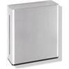 Hewi 805 distributore per salviette di carta, antivandalo, 805.06.500 99, 805 acciaio inox spazzolato/bianco puro [Accessori Bagno > Scatole Portasalviette]