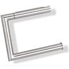Hewi System 162 porta rotolo, 162.21.100XA, System 162 acciaio inox spazzolato [Accessori Bagno > Porta Rotolo]