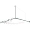 Hewi 801 asta per tenda da doccia, accorciabile, 801.34.140 99, 801 bianco puro [Accessori Bagno > Tende Doccia]